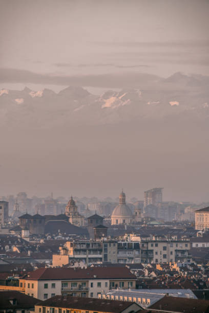istock Fog Settling Over Turin, Italy 1387485737