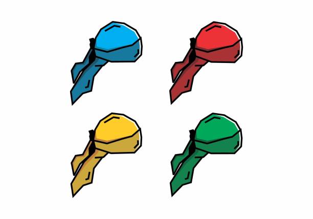 illustration of durag in different colors illustration of durag in different colors design do rag stock illustrations