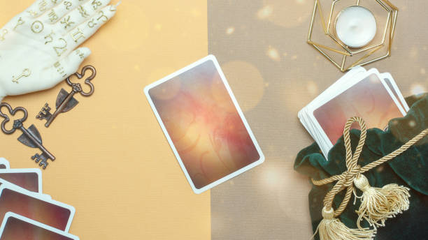 istock The concept of divination, magic and esotericism. 1387489342