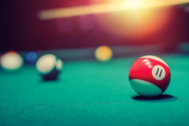 istock American snooker billiard balls on the pool table 1387507544