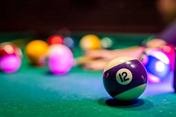 istock American snooker billiard balls on the pool table 1387508794