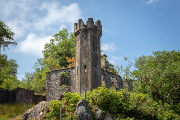 istock Ruin of Mulgrave Barracks Turret Surrounded by Trees, Killarney, County Kerry 1387509074