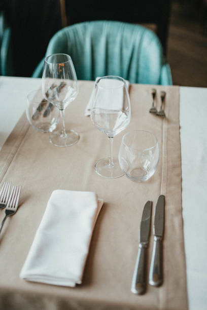 istock It is time for lunch. Dishes on the table. 1387514217