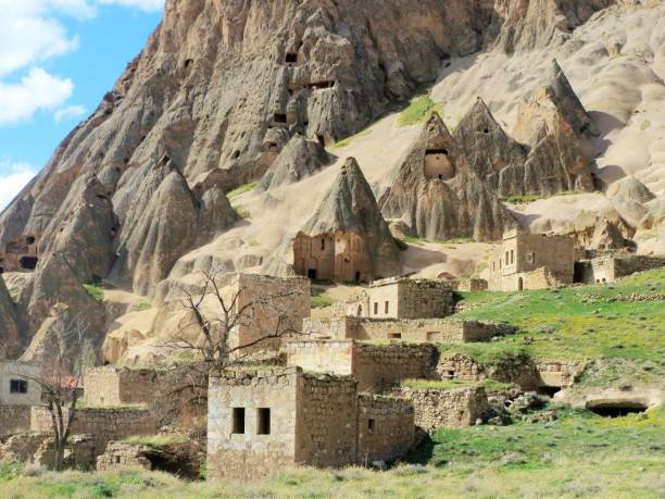istock Selime Monastery and fairy chimneys (Selime Katedrali ve peribacaları) 1387522059