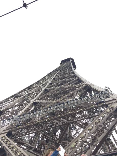 istock Eiffel Tower and sky, Paris, France. 1387536692