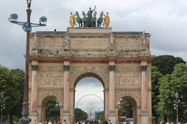 istock Paris (France). Arc de Triomphe du Carrousel in Paris. 1387538505