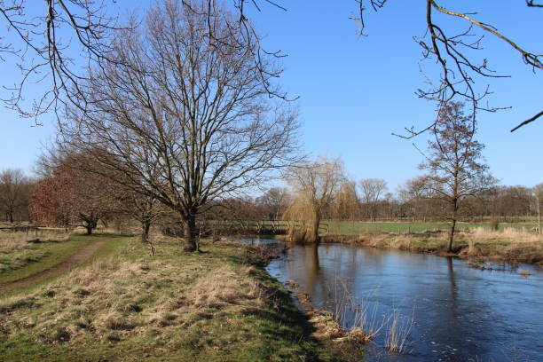 istock Fischerhude near Bremen (Fischerhude in north-western Germany) 1387539619