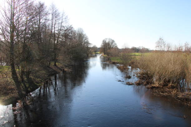Fischerhude near Bremen (Fischerhude in north-western Germany)