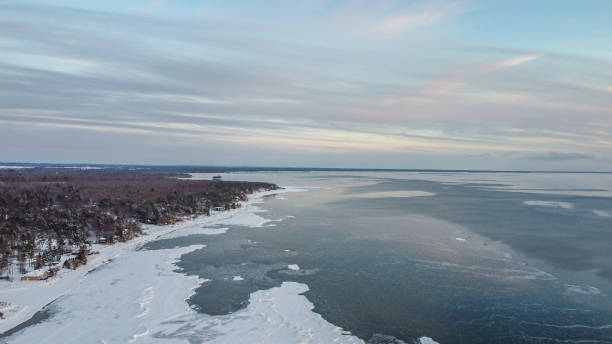 istock Georgian bay in winter close to Tiny, Ontario, Canada 1387539809