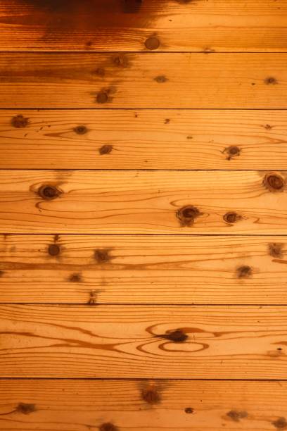 Aged retro wood grain texture background material stock photo