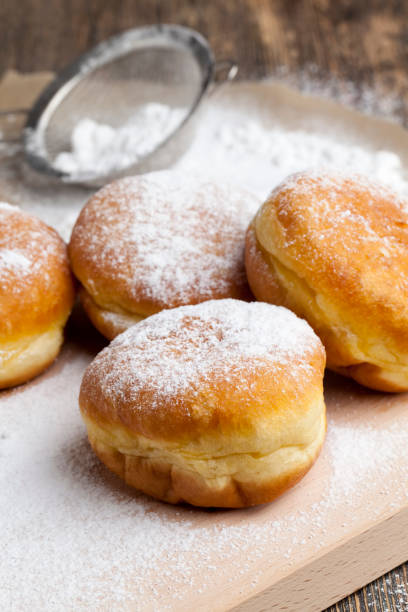 istock fried in oil Berlin donuts with stuffing 1387543402
