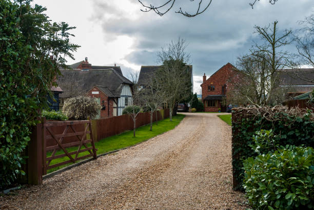 istock Small English village 1387547434