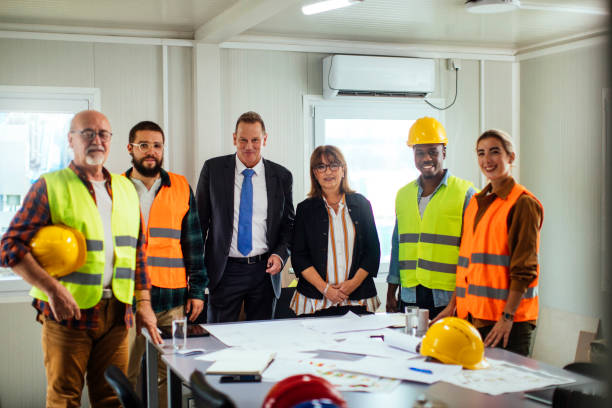 istock Ensuring the smooth execution of every phase of the construction process 1387548332