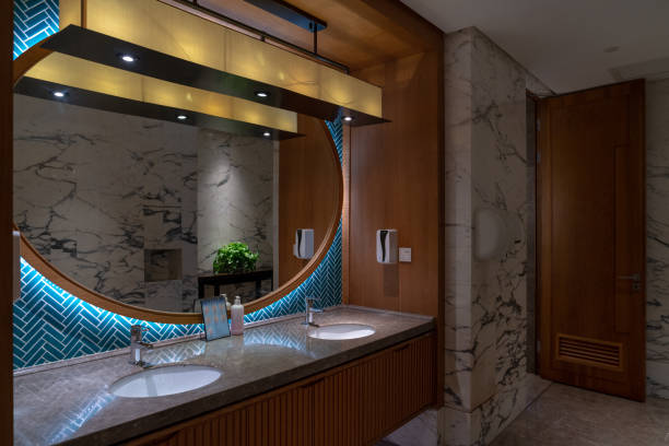 istock Interior of a modern bathroom 1387573841