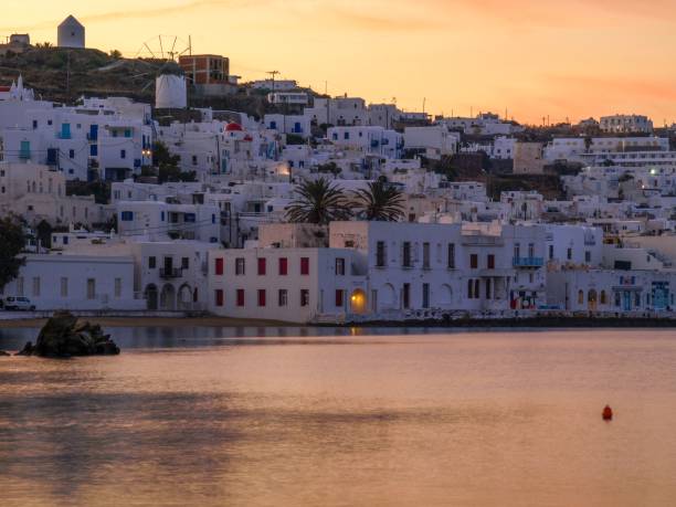 istock Greek Island Dawn 1387574701