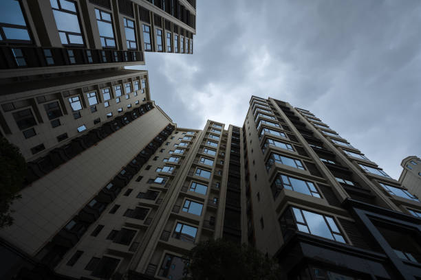 istock Modern urban residential building 1387580115