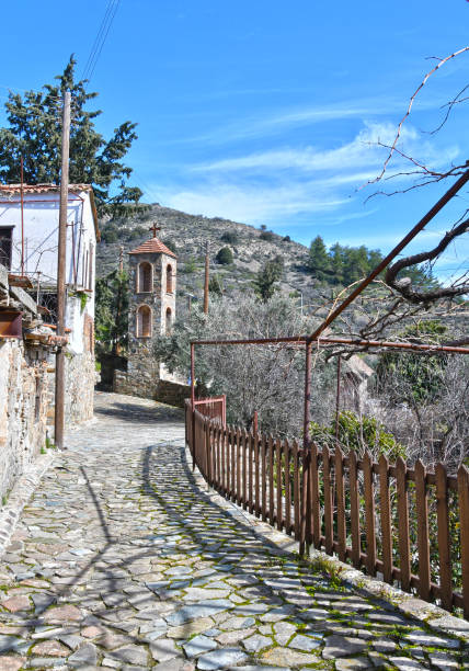 istock Old traditional village in Cyprus 1387599728