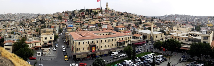 Historical town of Gaziantep (Turkey).