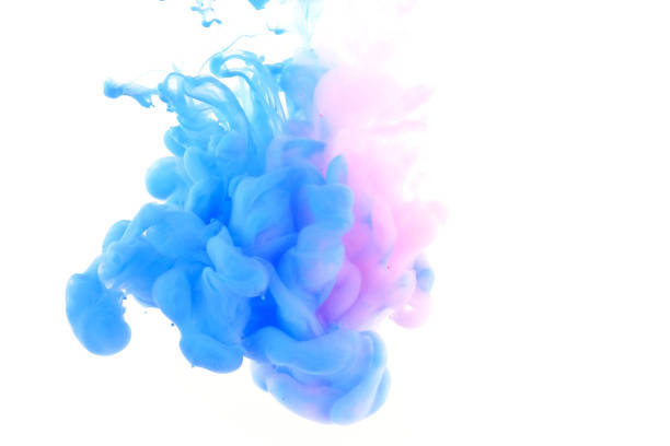 istock photo of paint falling into the water 1387601039