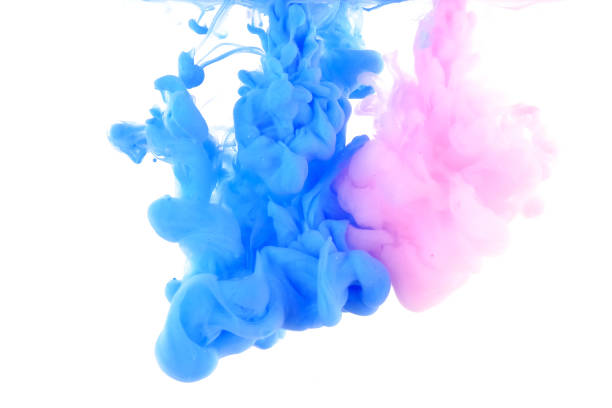 istock photo of paint falling into the water 1387601554