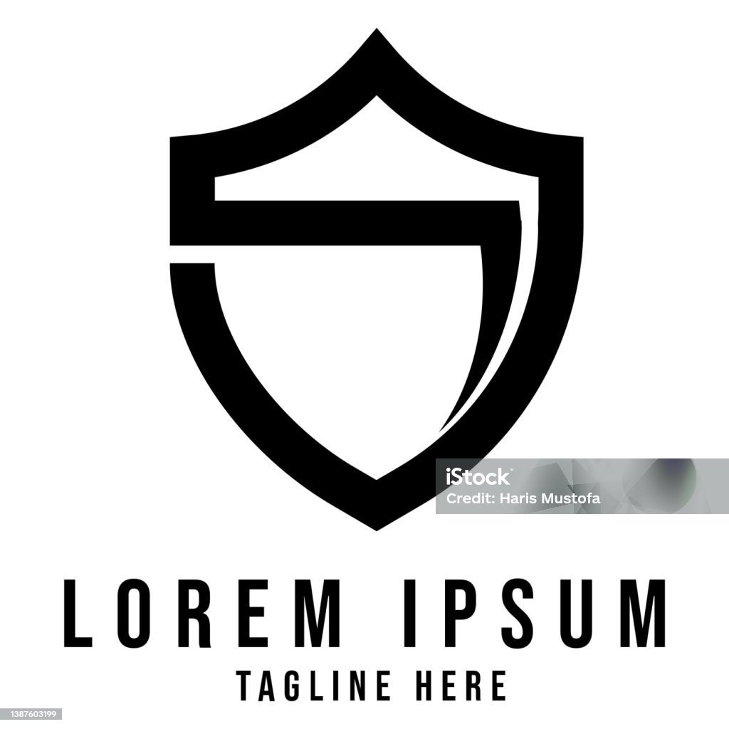 Shield Design Template Vector Isolated Illustration Stock Illustration ...