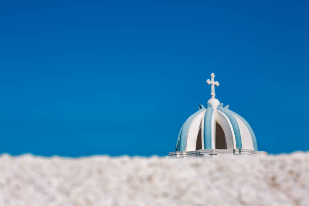 istock Low Angle View Of Lighthouse Against Clear Blue Sky 1387610537
