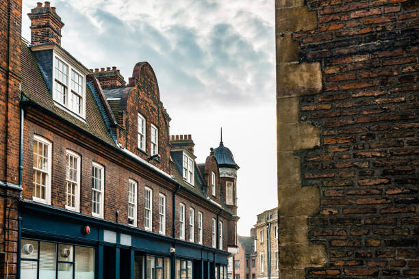 istock Traditional houses in Cambridge, England 1387621005