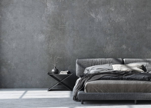 istock Living room interior in loft, industrial style 1387630878