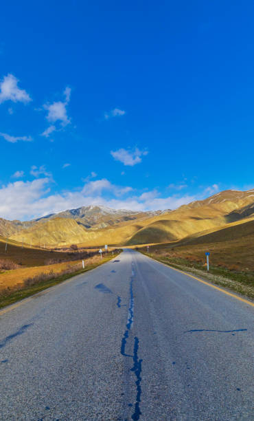 istock The road between the mountains. Khizi. Azerbaijan 1387634228