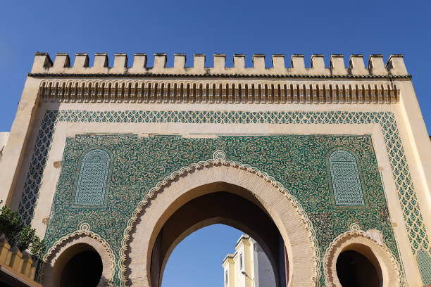 istock Blue Gate, Bab Bou Jeloud in Fez, Morocco 1387637841