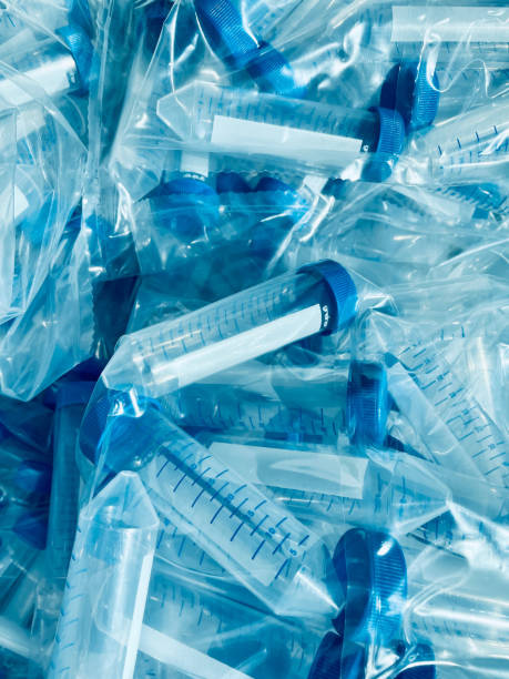 istock 50ml scientific centrifuge tubes with conical base 1387646806