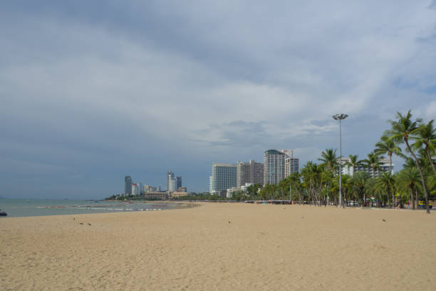 istock view from the beach to the city 1387693334