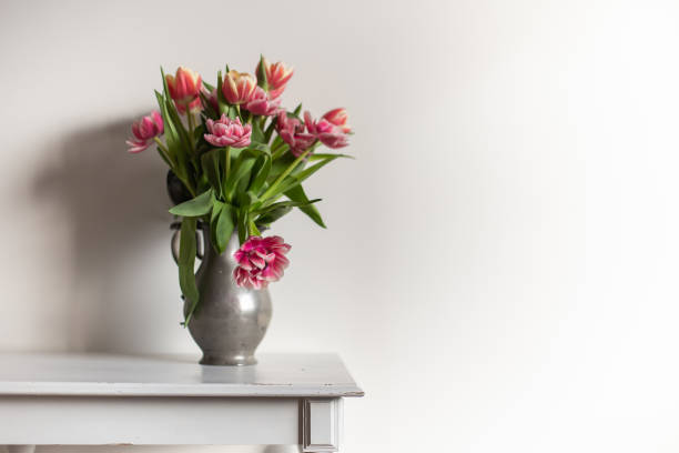 istock beautiful bouquet tulips in a vase 1387694788