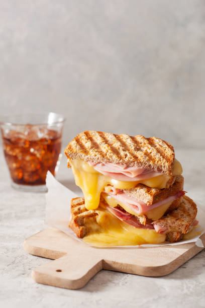 istock grilled ham and cheese sandwich 1387697647