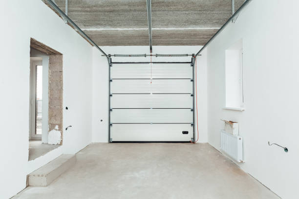 istock garage in a private house with rolling gates 1387700424