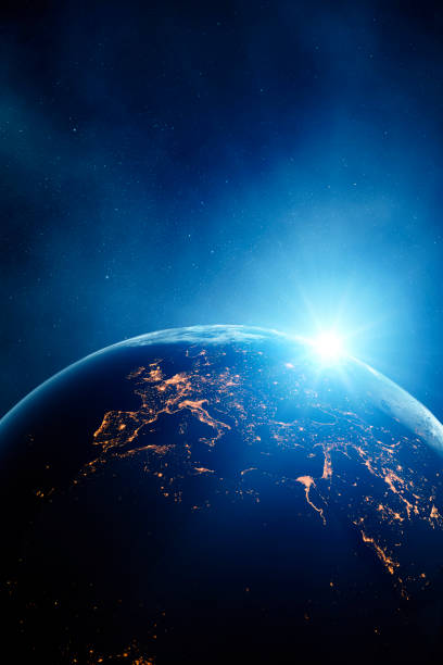 istock Planet Earth focus on Europe 1387700637