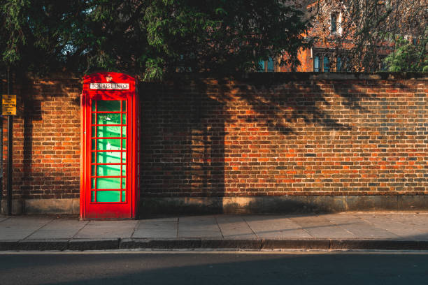 istock A red telephone booth in the Cambridge town 1387704358