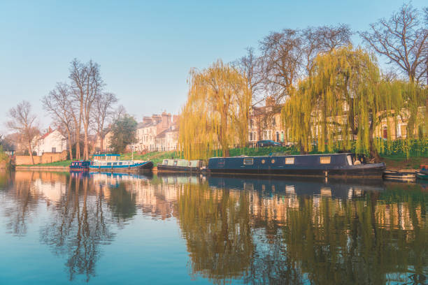 istock Boats on the river Cam, Cambridge, England 1387706748