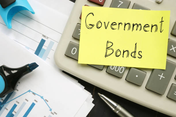 istock Government bonds is shown on the photo using the text 1387709947