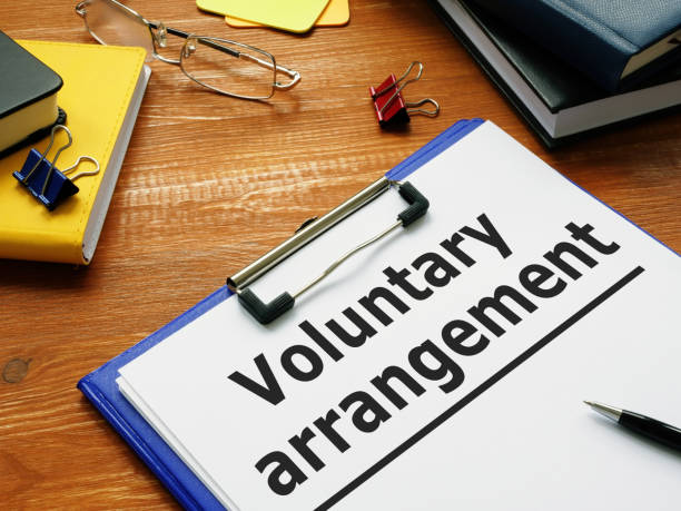 istock Voluntary arrangement is shown on the photo using the text 1387709977