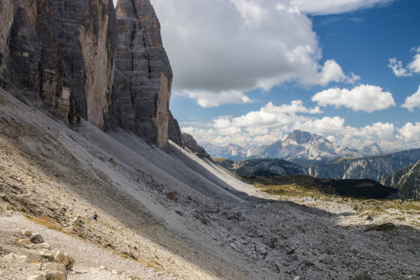 istock Mountain trail in Dolomites 1387711196