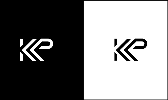 Kp Pk Abstract Letters Logo Monogram Stock Illustration - Download Image  Now - Logo, Letter K, Design - iStock