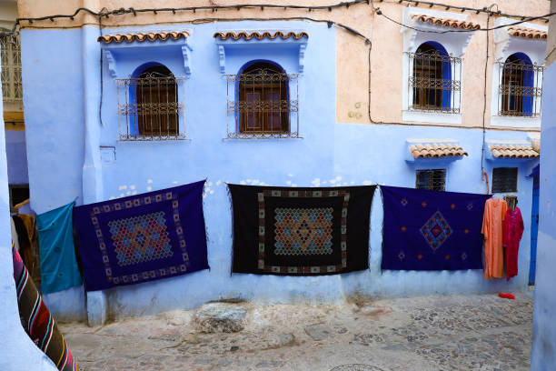 istock Street in Chefchaouen, Morocco 1387723764