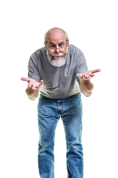 istock Frustrated Senior Man Pleading to the Camera 1387749394