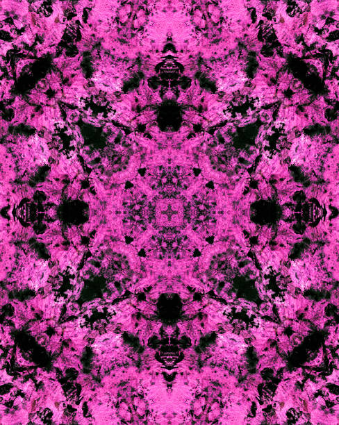istock Abstract Background Pink and Black Kaleidoscope Background 1387752302