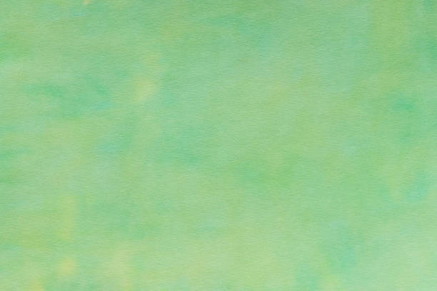 istock green painted watercolor background texture 1387760433