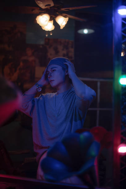 istock Asian young men from the bar 1387763340