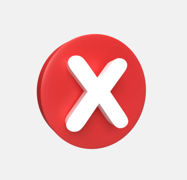 istock 3d illustration close sign icon 1387770266