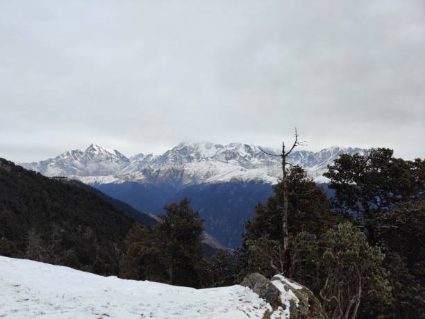 istock Trekking in himalayas mountains 1387770694