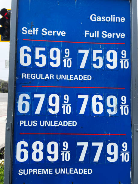 Gas price hike in California Gas prices per gallon are getting higher across the U.S., but prices in California are soaring higher than any other state, because of taxes as well as regulatory programs aimed at reducing greenhouse gas emissions. fuel prices photos stock pictures, royalty-free photos & images
